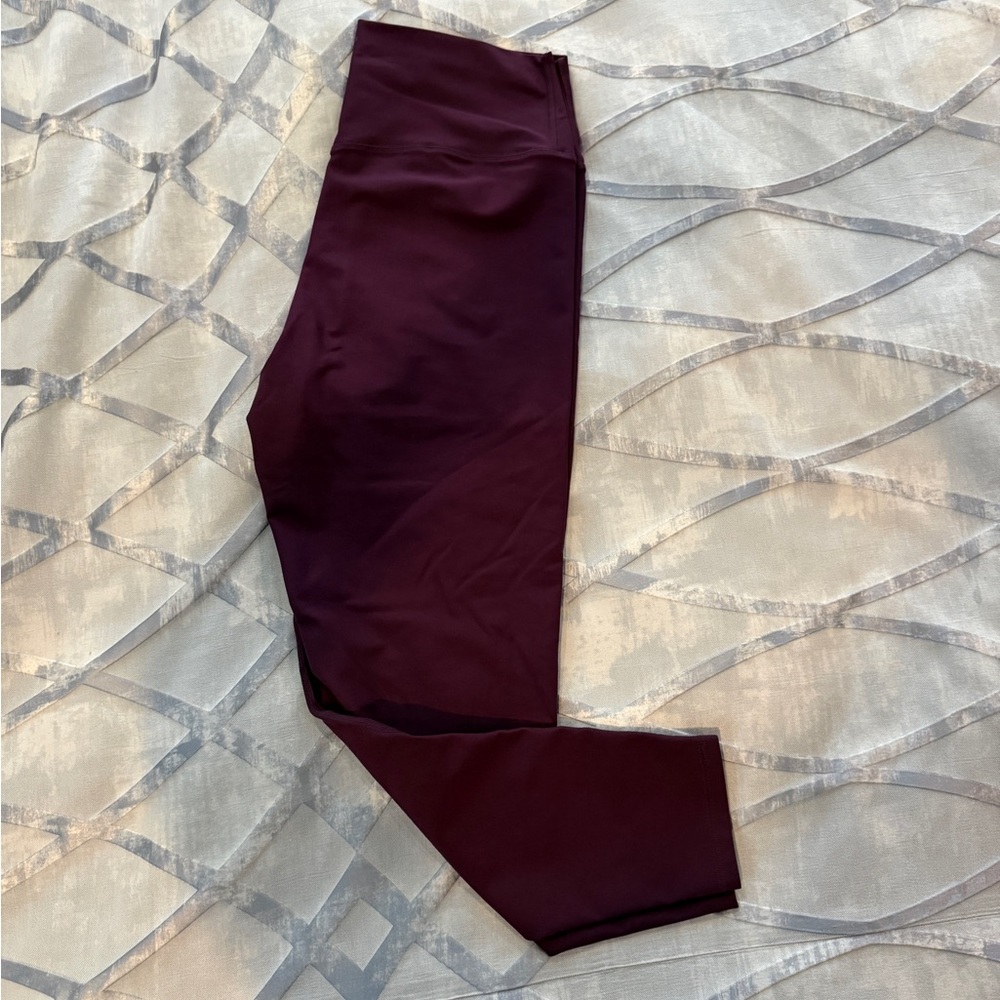 Abercrombie & Fitch YPB Maroon 7/8 Leggings. XL. EUC